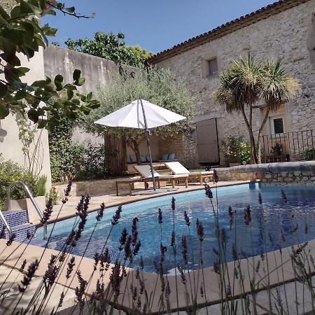 La Maison Des Autres, Piscine Chauffee, Chambres D'Hotes Proches Uzes, Nimes, Pont Du Gard Saint-Genies-de-Malgoires Exterior foto