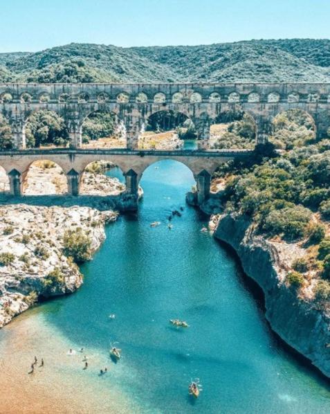 La Maison Des Autres, Piscine Chauffee, Chambres D'Hotes Proches Uzes, Nimes, Pont Du Gard Saint-Genies-de-Malgoires Exterior foto