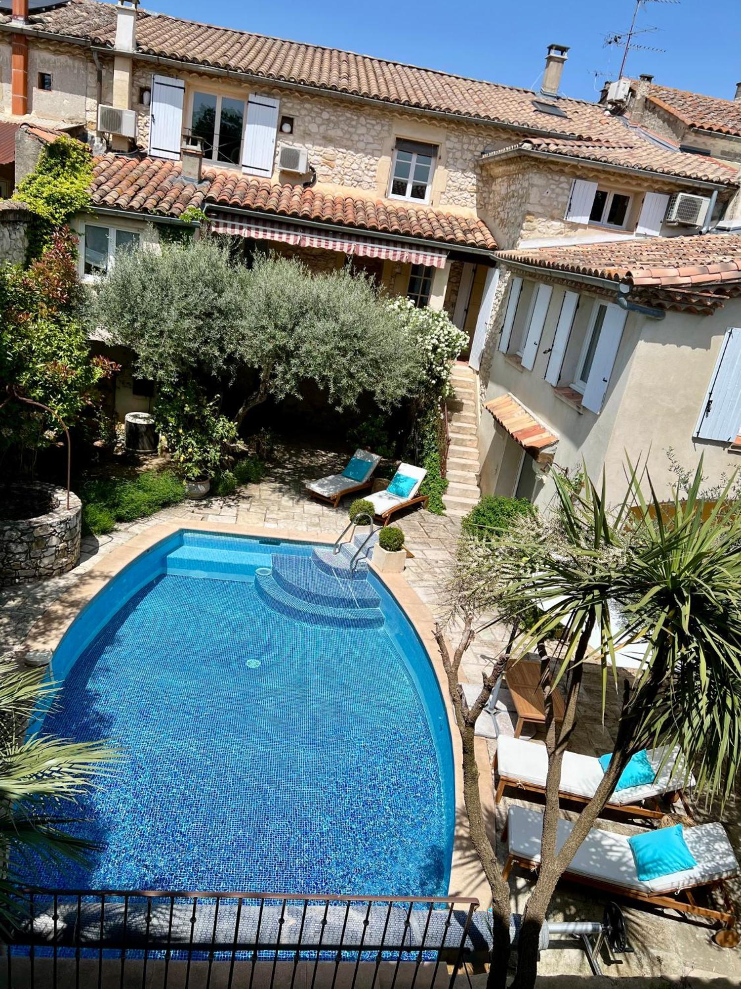 La Maison Des Autres, Piscine Chauffee, Chambres D'Hotes Proches Uzes, Nimes, Pont Du Gard Saint-Genies-de-Malgoires Exterior foto